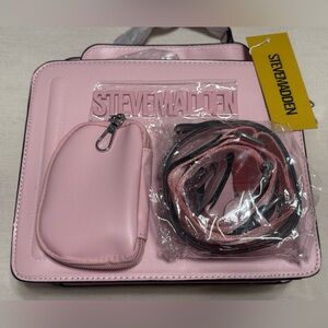 Steve Madden Light Pink Purse Viral TikTok Bag New With Tags
